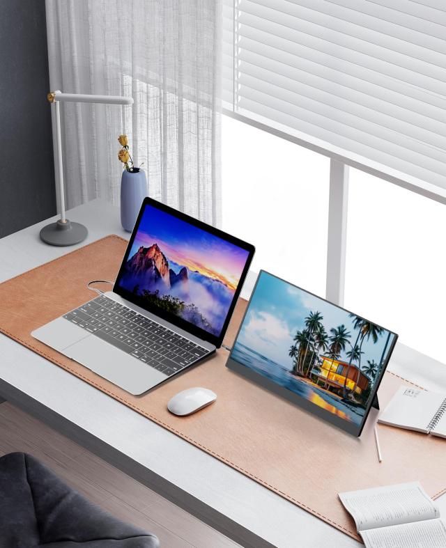 UWH モバイルディスプレイ 15.6インチ 1920*1080 16:9 コントラスト比 1000:1 超薄型 モバイルモニター FHD ゲーミングモニター ゲーム・_7