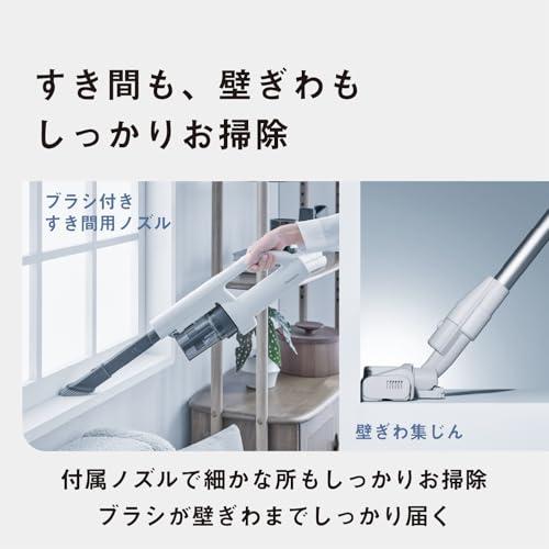パナソニック 掃除機 コードレス スティック MC-SB35K-C アイボリー 軽量 サイクロン_9