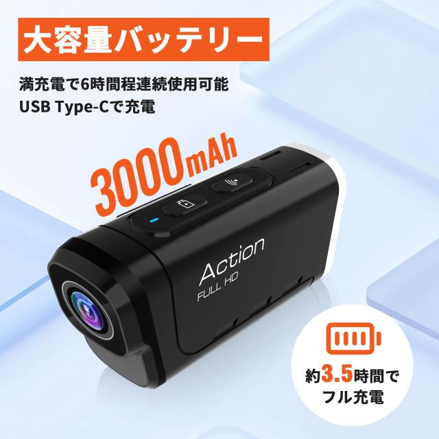 4K バイク用ドライブレコーダー 前後カメラ バイク用 2カメラ 前後同時録画 ヘルメット装着 自転車ドライブレコーダー スマホ連携 SULUWU_3