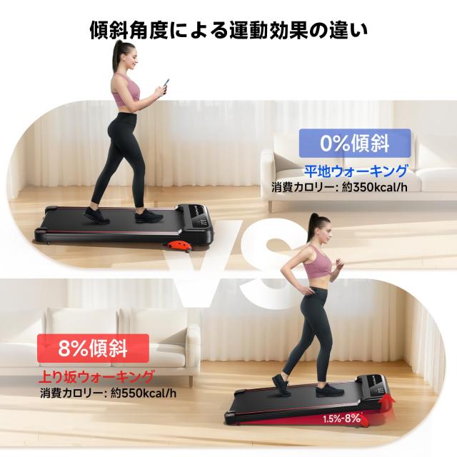 RHYTHM FUN ルームランナー【2025新型・本体わずか18kg】 家庭用