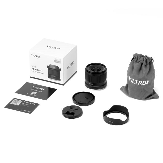 VILTROX AF 9mm F2.8 Z レンズ ニコン Zマウントに対応 超広角 APS-C