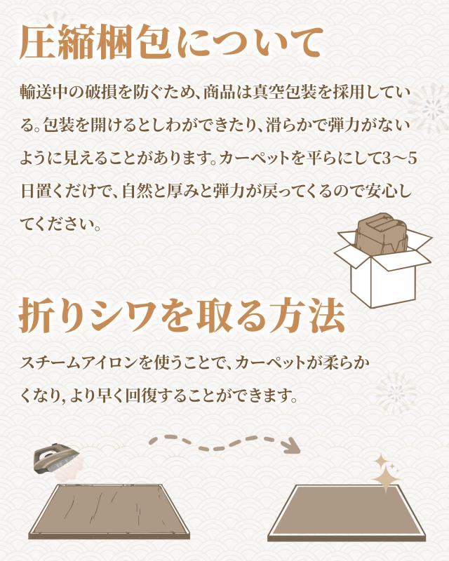 Huloo Sleep 極厚3.5cm 低反発ラグマット 厚手 クッション カーペット 防音 すべり止め 珊瑚絨毯 リビング/子供部屋用 撥水加工 無地 ダ_7