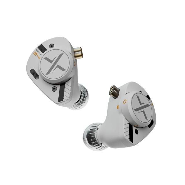 ooopusX Op.24 2DD+4BA ハイブリッドインイヤーヘッドホン HiFi 有線モニターイヤホン ワンダイヤル付き (3.5mm マイクなし)