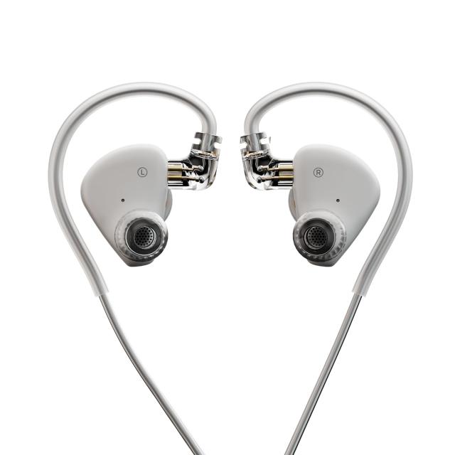 ooopusX Op.24 2DD+4BA ハイブリッドインイヤーヘッドホン HiFi 有線モニターイヤホン ワンダイヤル付き (3.5mm マイクなし)