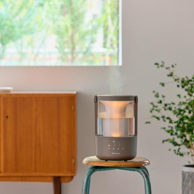 美品☆RHYTHM加湿器 超音波式 お手入れ簡単＆タンク乾燥機能 7畳対応 加湿器 超音波式 [ お手入れ簡単 ＆ タンク乾燥機能 ] 7畳対応 小型
