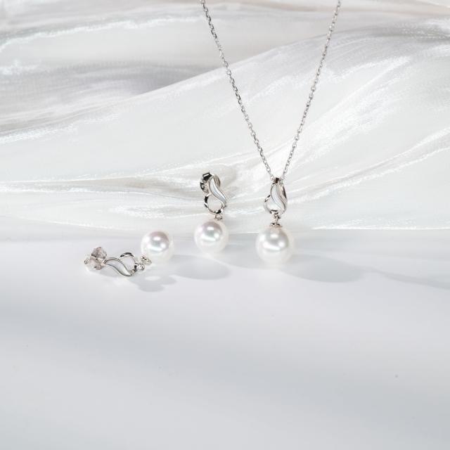 [PHNIBIRD] ネックレス ピアス レディース セット 貝パール 大粒です シルバー925 金属アレルギー対応ピアス パール ペンダント ネックレ