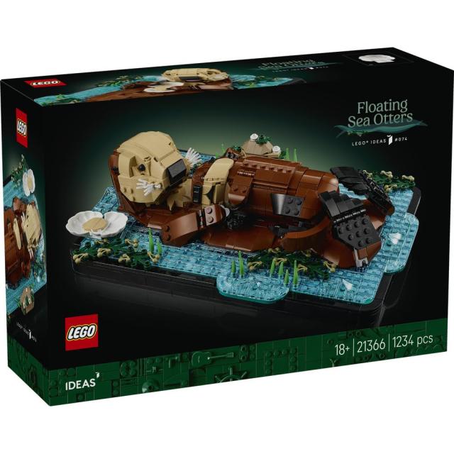 レゴ(LEGO) アイデア ラッコ おもちゃ 玩具 誕生日 プレゼント ブロック 男性 女性 インテリア オシャレ フィギュア グッズ 動物 生き物_1