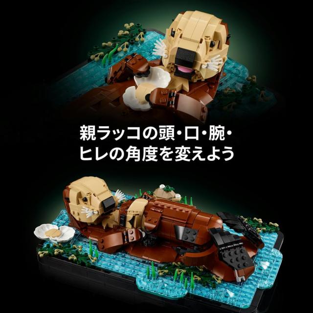レゴ(LEGO) アイデア ラッコ おもちゃ 玩具 誕生日 プレゼント ブロック 男性 女性 インテリア オシャレ フィギュア グッズ 動物 生き物_4