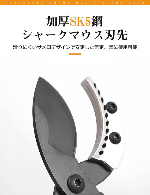 粗枝切り鋏 Geegood 太枝切鋏 50cm SK5高炭素鋼刃 強力 剪定ばさみ 園芸ばさみ 枝切りばさみ のこぎり 庭木 太い生木を切る 切断径35mm 粗枝切り鋏 Geegood 太枝切鋏 50cm SK5高炭素鋼刃 強力 剪定ばさみ 園芸ばさみ 枝切りばさみ のこぎり 庭木 太い生木を切る 切断径35mm