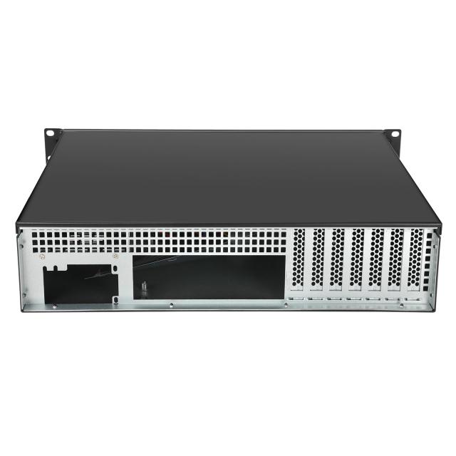 IPCHASSIS 2U ATX ラックマウントシャーシ奥行13.38インチ Flex ATX