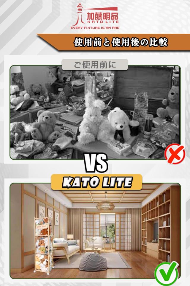 KATOLITE ぬいぐるみ 収納 収納庫 ぬいぐるみオーガナイザーメッシュ おもちゃ整理棚 車輪付き360°回転 寝室 リビング 子供部屋 プレイ_3