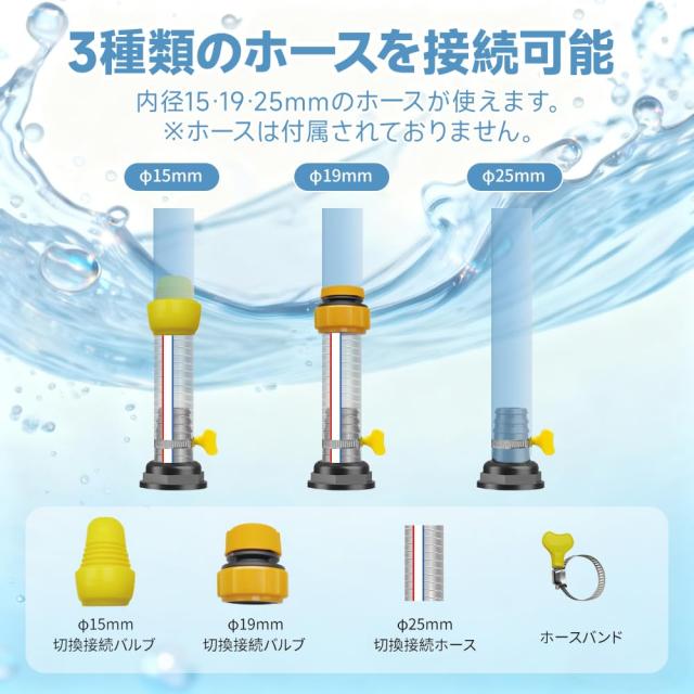 UPF 水中ポンプ バッテリー式 12m揚程 充電式 排水ポンプ マキタ18V