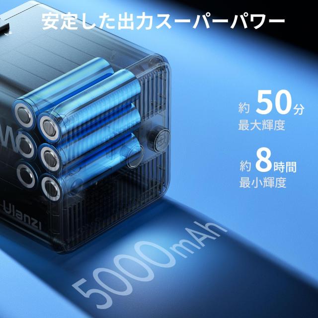 Ulanzi 100W COB撮影用ライト LEDビデオライト 2700K-6500K 無段階調光 超高輝度 デュアル色温度常定光ライト 撮影補助光 33300Lux @0.5m