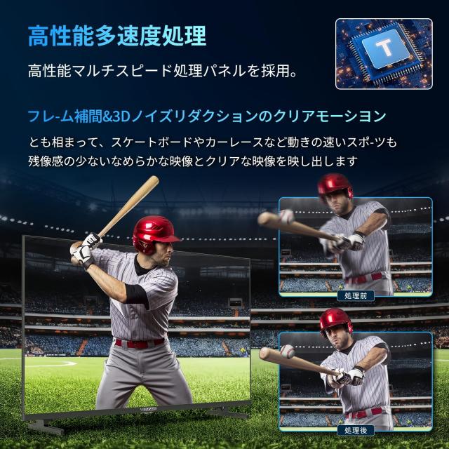VEZZER テレビ 32型 液晶テレビ ハイビジョン ダブルチューナー 内蔵 地上・BS・110度CSデジタル 裏番組録画 外付けHDD 壁掛け対応 VESA_4
