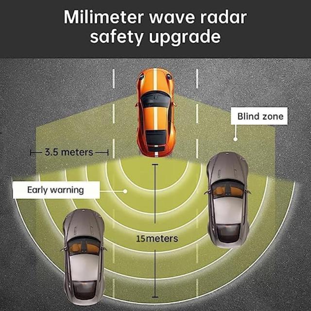 BY-J 死角監視システム、24 ghzミリ波レーダー汎用車死角検出システム、レーダー駐車システムを逆転_2