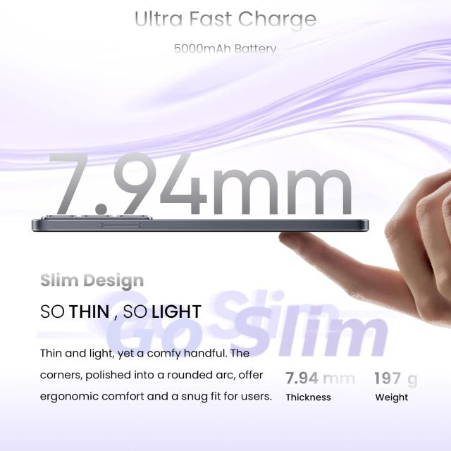 realme 14x 5Gスマートフォン 6+128GB、SIM フリー、ブラック、6.67インチディスプレイ、120Hzディスプレイ、5000mAhバッテリー、50MP+8M_8