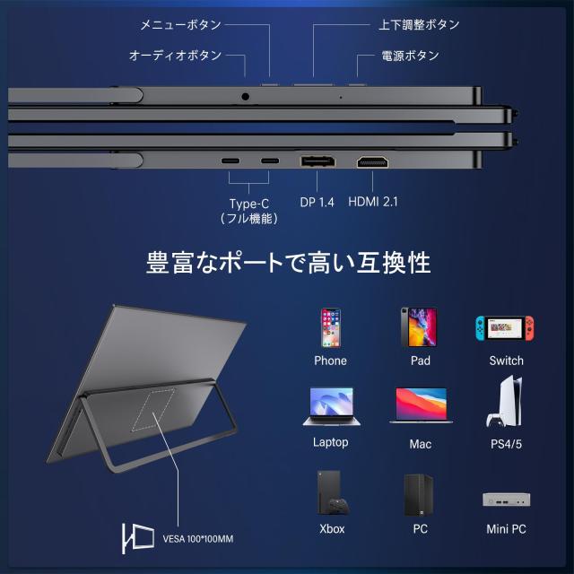 InnoView 27インチ モニター 4K@120Hz デュアルモード FHD@288Hz