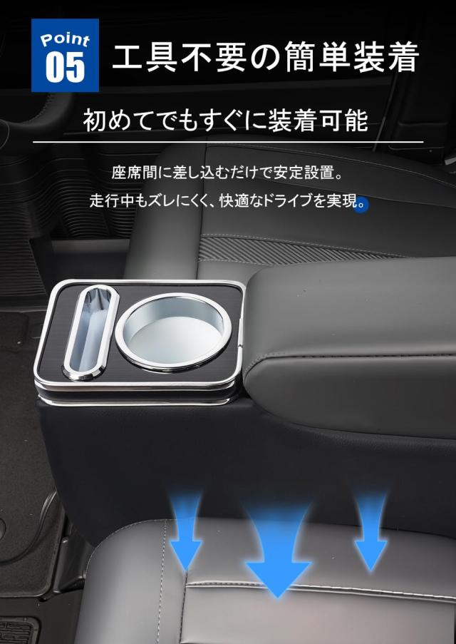nbox コンソールボックス 7色変換 明るさ調整 大容量収納 新型N-BOX/N-BOX custom JF3 JF4 JF5 JF6専用 アームレスト Type-C ＆ QC3.0急速_5
