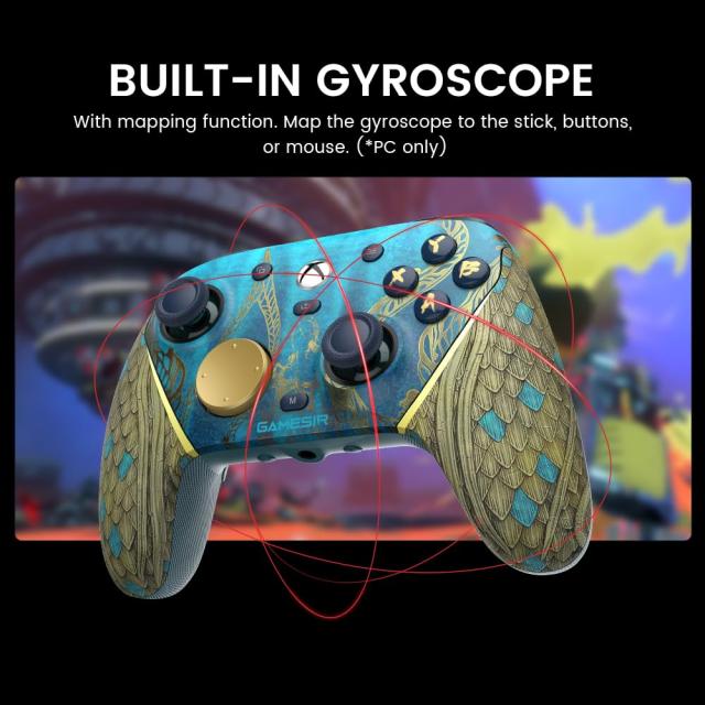 GameSir G7 Pro 無線電話 競り合い制御装置 三流行り物繋ぎ合わせる（Bluetooth/2.4GHz/有線）1000サイクル ポーリング単位料金 取り替えっこ能力のある人間の顔プレ