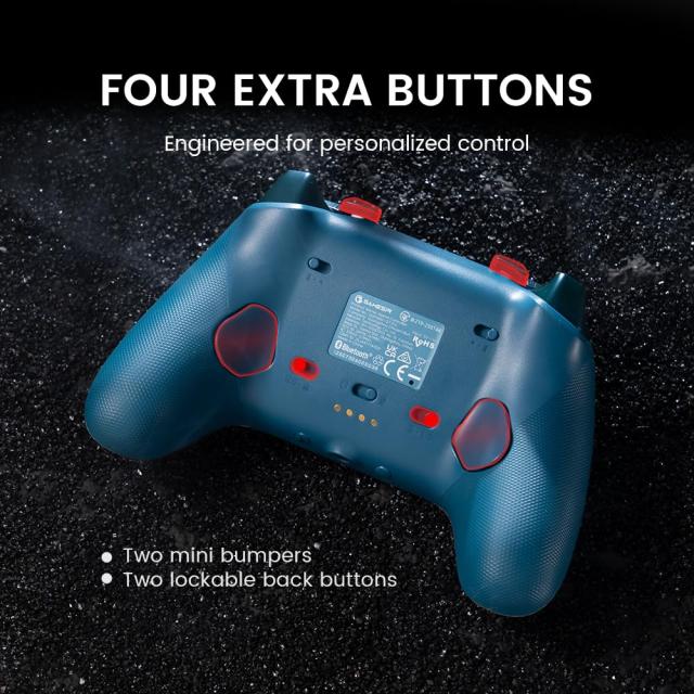 GameSir G7 Pro 無線電話 競り合い制御装置 三流行り物繋ぎ合わせる（Bluetooth/2.4GHz/有線）1000サイクル ポーリング単位料金 取り替えっこ能力のある人間の顔プレ