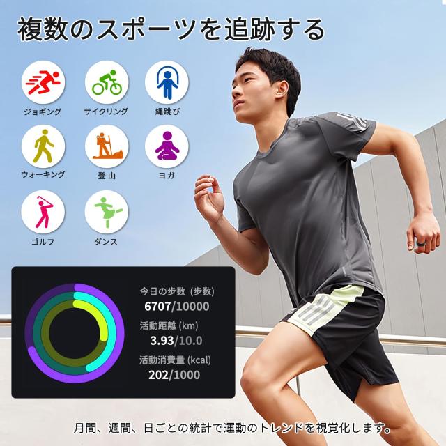 スマートリング 健康管理【2025年新登場・カメラ制御】smart ring Android/Iphone対応 10日間使用可能 8種類運動モード 3種類データ測定
