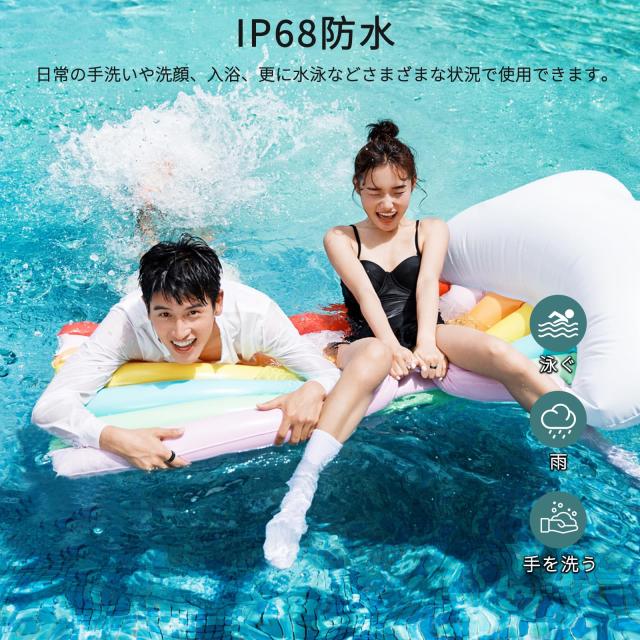 スマートリング 健康管理【2025年新登場・カメラ制御】smart ring Android/Iphone対応 10日間使用可能 8種類運動モード 3種類データ測定