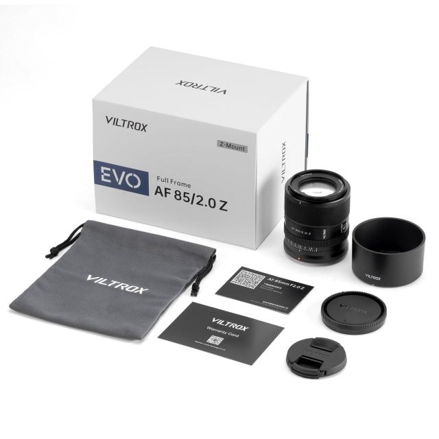 VILTROX AF 85mm F2 EVO Z レンズ Nikon Zマウント用 大口径f/2.0 中