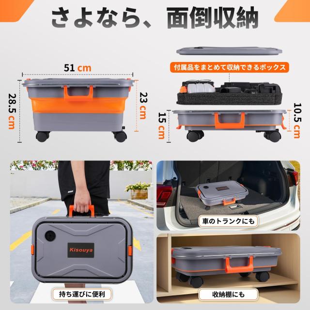【Kisouya 新登場】高圧洗浄機 コードレス 充電式 9MPa強力噴射 22L折り畳みバケツ付き 自吸式洗車機 20000mAh大容量バッテリー 残量表示_2