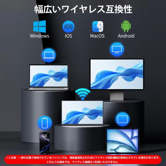 KEEPTIME ワイヤレス モバイルモニター 15.6インチ 1920*1080 モバイルディスプレイ 8000mAhバッテリー内蔵 卓上スタンド付き 自立スタン_3