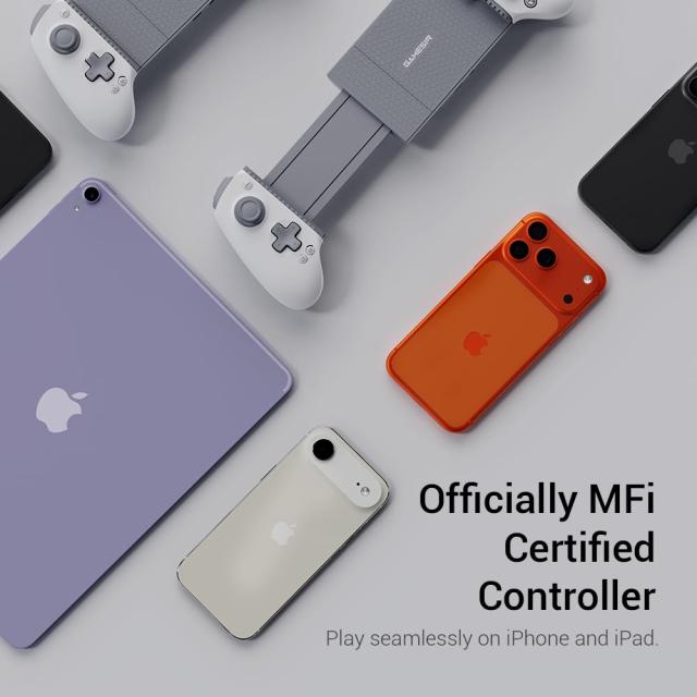 GameSir G8+MFi スマホコントローラー iPhone/iPad mini/Android 対応 スマホ有線コントローラー MFi認証 Type-C 直挿し 伸縮式 125〜215m_6