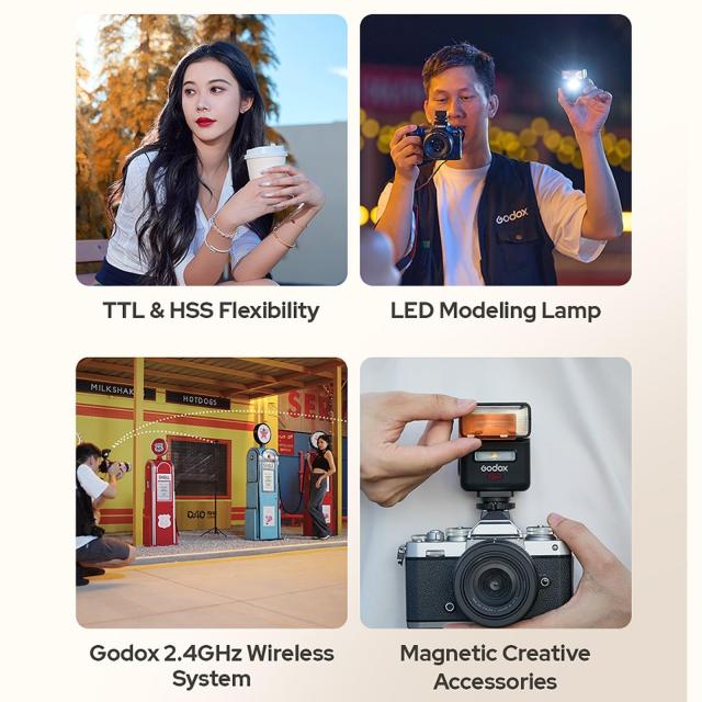 Godox IT32 TTLフラッシュ+X5O、オリンパス/パナソニックカメラ用 