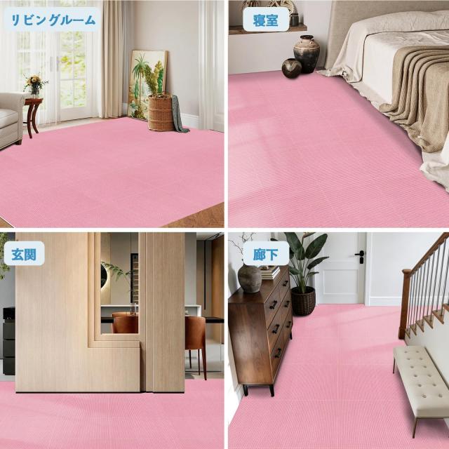 【Amazon.co.jp 限定】Keilymat タイルマット 吸着マット ジョイント 設置簡単 防音シート 子供 ペット 保護 フローリング ずれない 洗え_6