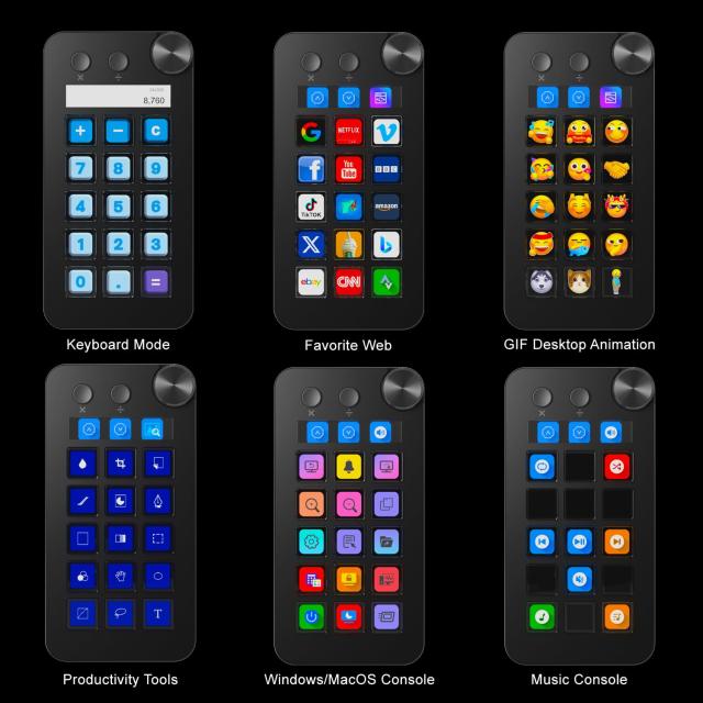 TreasLin ストリームコントローラー 18 マクロキー ストリームドック - アプリやソフトウェアでアクションをトリガー、ストリーミングコ_4