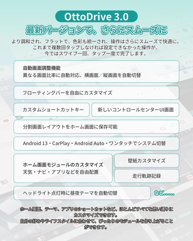 【公式】オットキャスト Ottocast P3 Pro 2025新型 OttoAibox P3Pro Android 13・Google Play対応【人気アプリ自由にダウンロード】ワイ_4