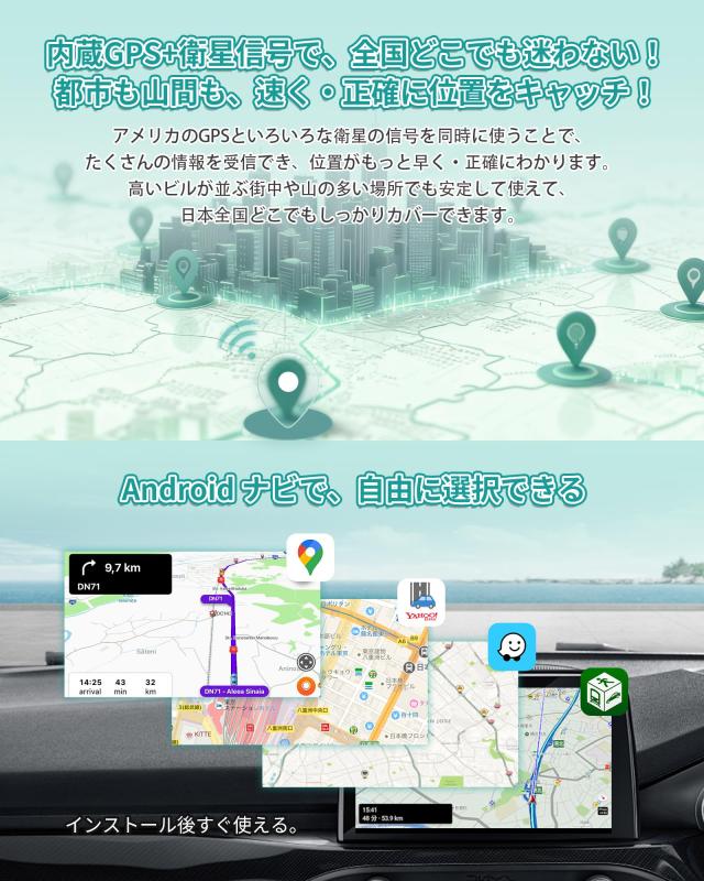 【公式】オットキャスト Ottocast P3 Pro 2025新型 OttoAibox P3Pro Android 13・Google Play対応【人気アプリ自由にダウンロード】ワイ_6