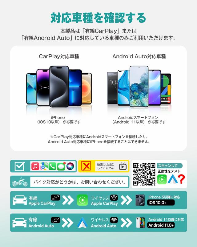 【公式】オットキャスト Ottocast Mini Pot USB-A 【A→C変換アダプター付属】ミニ CarPlay＆Android Auto ワイヤレスアダプター 2025新型_5