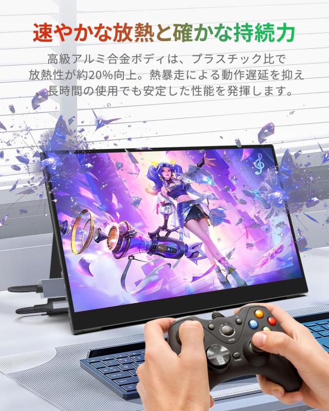Intehill モバイルモニター 有機el タッチパネル 13.3インチ