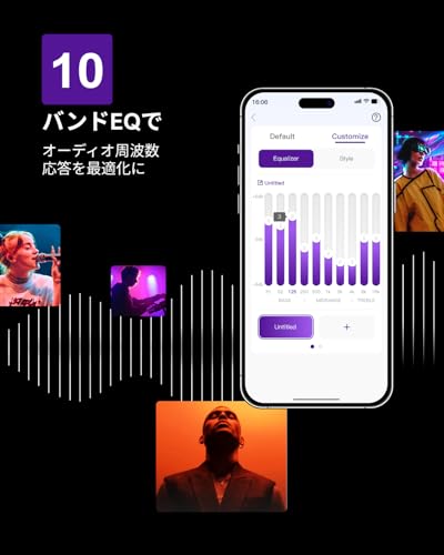 ULTIMEA サウンドバー 7.1ch Dolby Atmos 350W サブウーファー＆サラウンドスピーカー付き HDMI eARC/Bluetooth/光/AUX/USB対応 BassMX搭_9