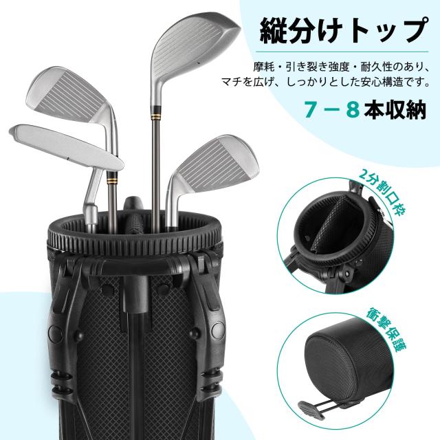 Findway ゴルフ スタンドバッグ ゴルフバッグ セルフスタンド ゴルフ