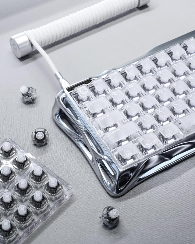 0.005mmラピッドトリガー搭載 GravaStar Mercury V60 PRO ゲーミング