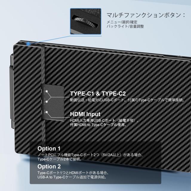 LGGST S3 14インチFHD IPS ポータブルモニター｜トリプルディスプレイ