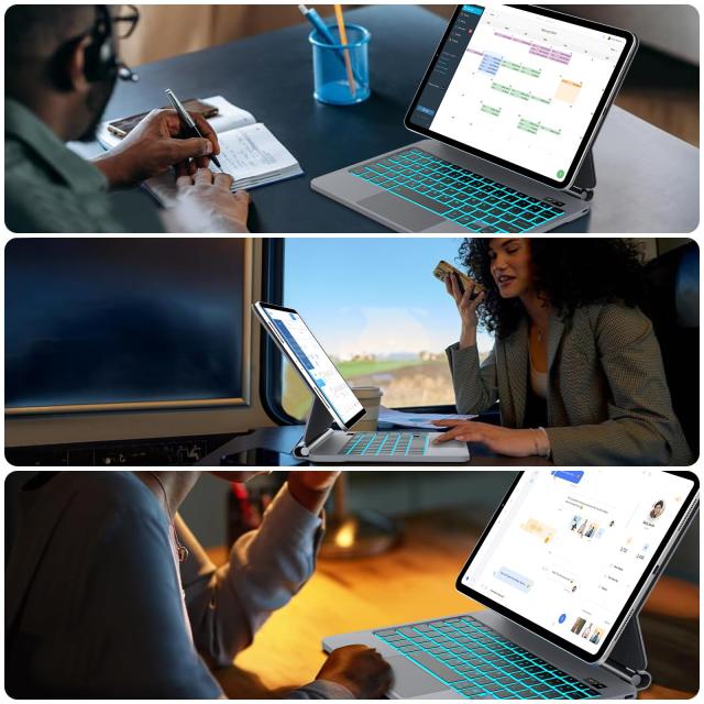 【2025年進級版】マジックキーボード iPad Air 11インチ (M3 M2) / Air 10.9 (第5/4世代) / Pro 11インチ (第4/3/2/1世代) キーボード ケ