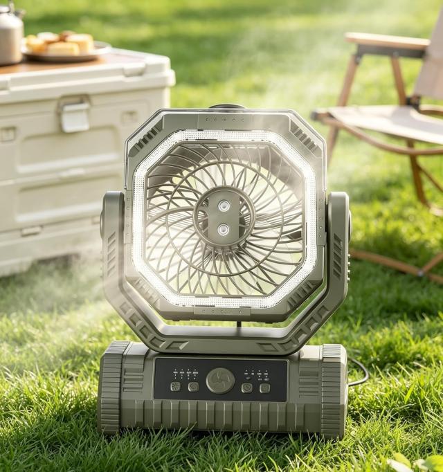 充電式扇風機 アウトドア 36000mAhバッテリー キャンプ扇風機 【2026最新バージョンアップ】強力サーキュレーター バッテリー式 リモコン_7