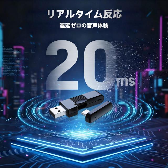 ゲーミングヘッドセット ワイヤレス ゲーミングヘッドホン PS5 ヘッドセット ｜Bluetooth 5.3 / 2.4GHz USB/Type-C/有線接続｜7.1chサラ_3