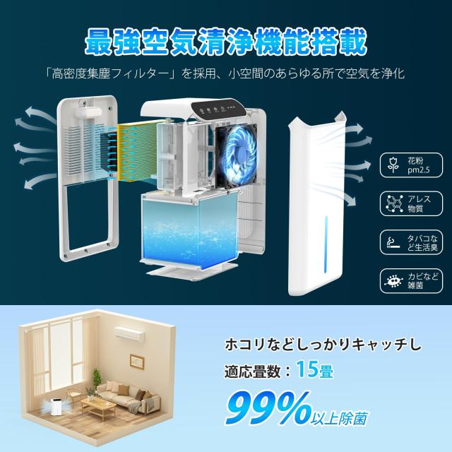 2026最新進化】除湿機 小型 除湿器【新ダブルペルチェ式で除湿量UP