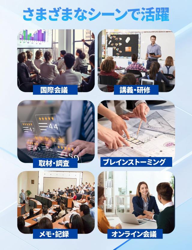 CarryMate AI ボイスレコーダー 文字起こし ICレコーダー 64GB 32時間連続録音_8