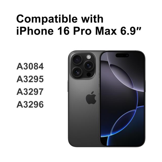 LL TRADER iPhone 16 Pro Max 6.7インチ FHD 液晶パネル 画面交換タッチスクリーン デジタイザーアセンブリフレーム 修理キット付き_3