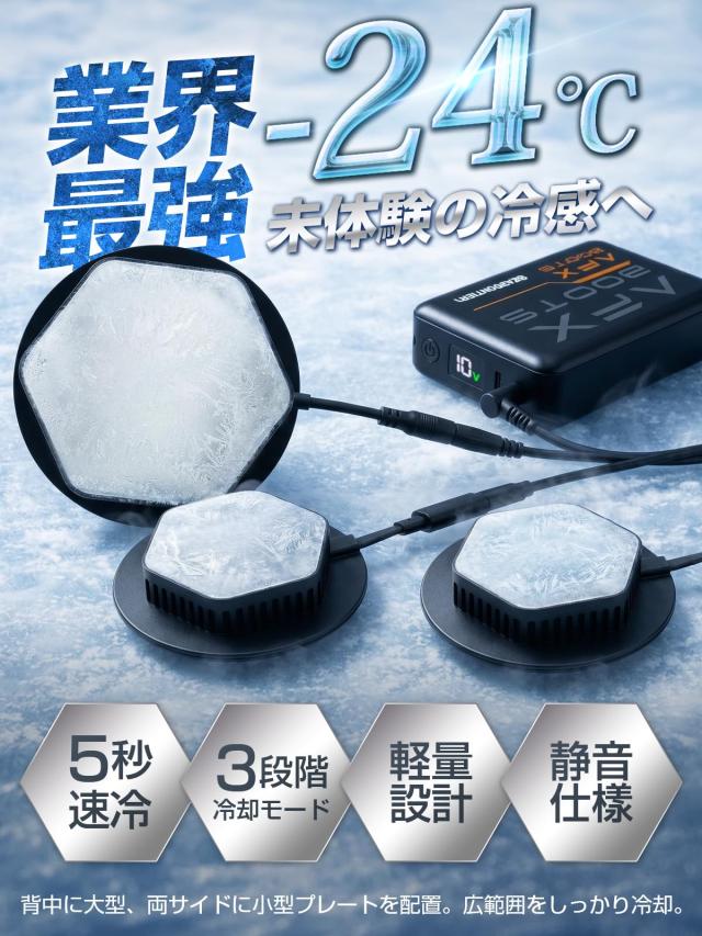 HASAYA ペルチェ冷却ベスト 3段階冷却 20000mAh M-XLの通販はau PAY