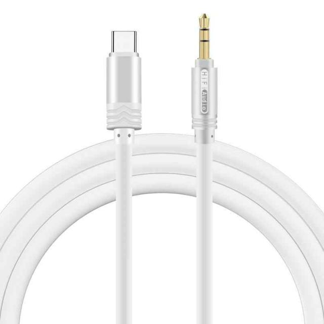 SIQIWO AUX ケーブル タイプC 2メートル USBC to 3.5MM 変換 オーディオケーブ TypeC to 3.5mm