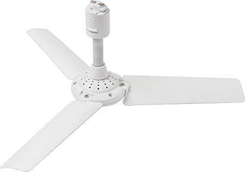 BRID ダクトレール／ライティングレール用シーリングファン 扇風機 DUCT RAIL FAN 003276 (ホワイト) (1) 調光器非対応